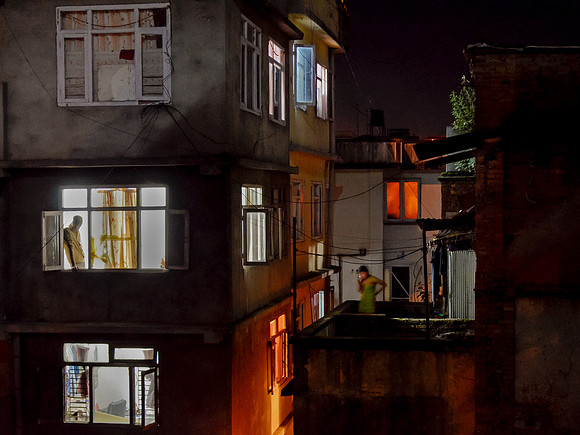 As night unfolds