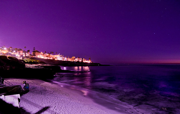 Majestic Purple Evening