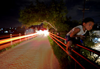 As night unfolds